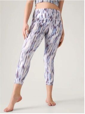 Athleta Purple Ultra High Waisted Elation 7/8 Leggings - Xtra Small